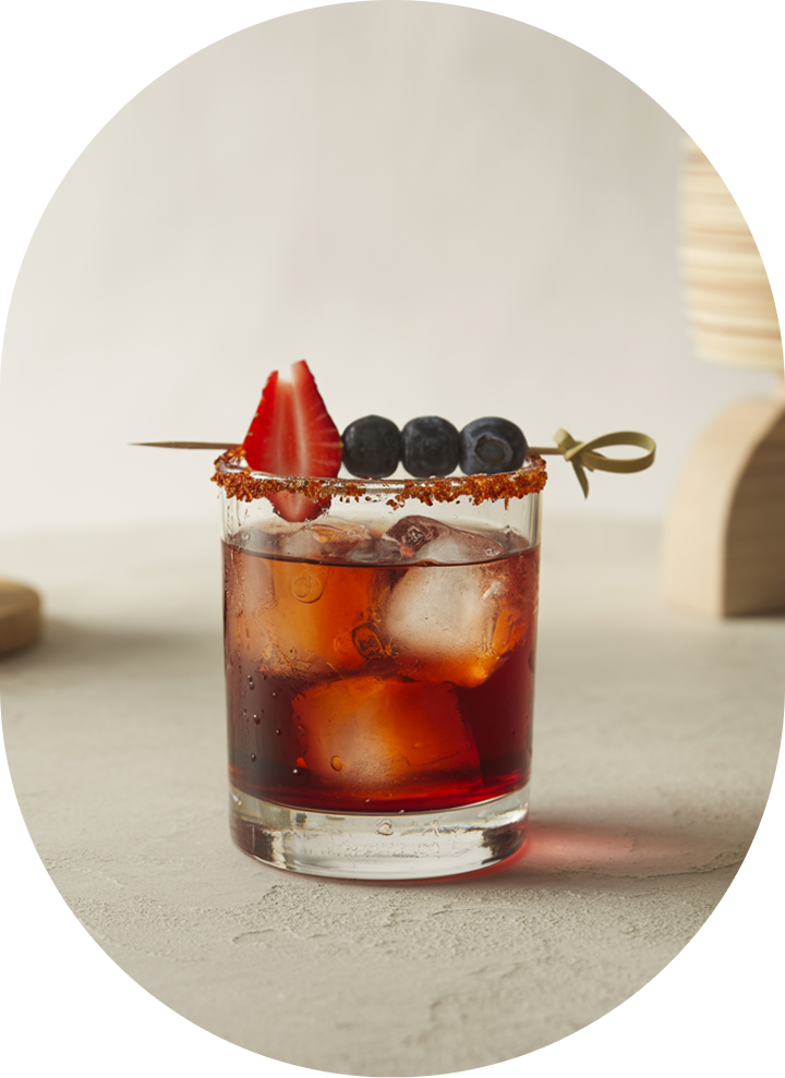 Mojito con Frutos Rojos